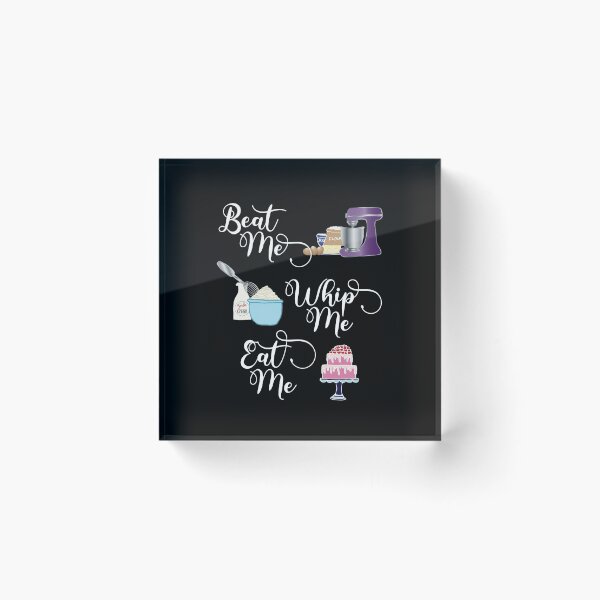 Item preview, Beat Me, Whip Me, Eat me for Witty Wicked Bakers  designed and sold by Karen McFarland.