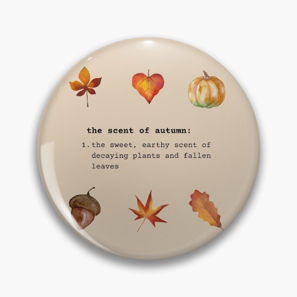 Item preview, the scent of autumn definition ♥ // dark academia quotes // fall-inspired sticker pack designed and sold by vela-ramhorn.