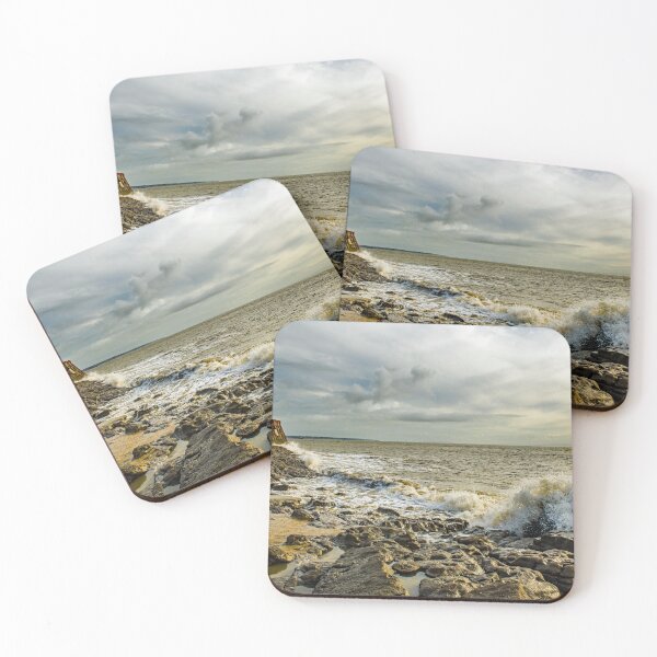 Item preview, Porthcawl Coastline under the Pier south Wales designed and sold by Cameranick.