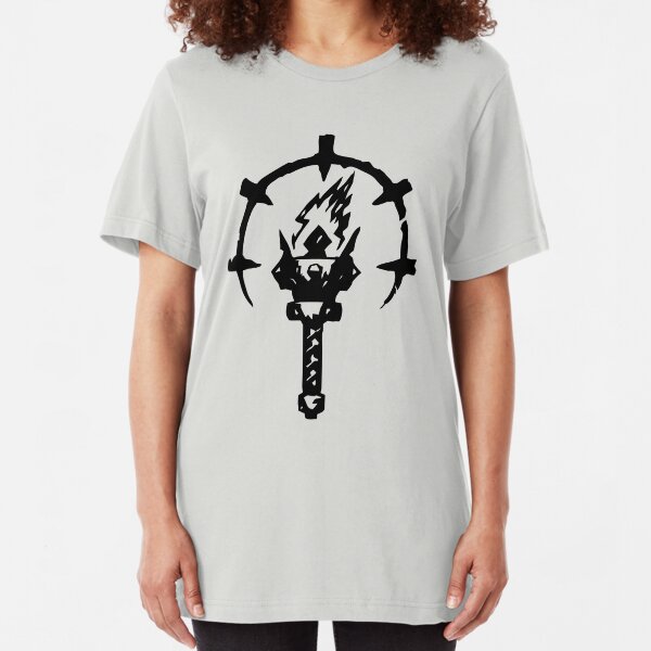 Iron Crowned Torch Slim Fit T-Shirt