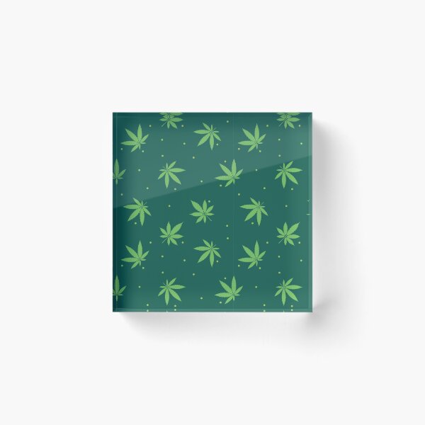 Item preview, Green Leaf Cannabis Marijuana Weed Pattern designed and sold by RastaMerch.