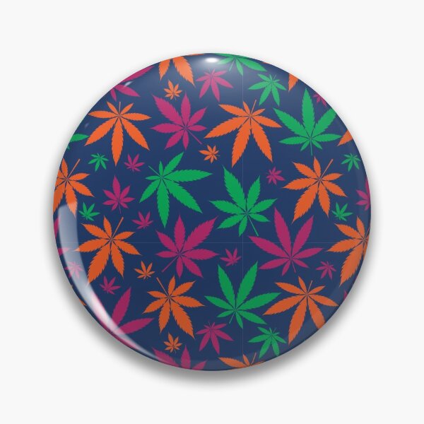 Item preview, Green Orange and Burgundy Leaf Cannabis Marijuana Weed Pattern designed and sold by RastaMerch.