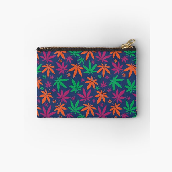 Item preview, Green Orange and Burgundy Leaf Cannabis Marijuana Weed Pattern designed and sold by RastaMerch.
