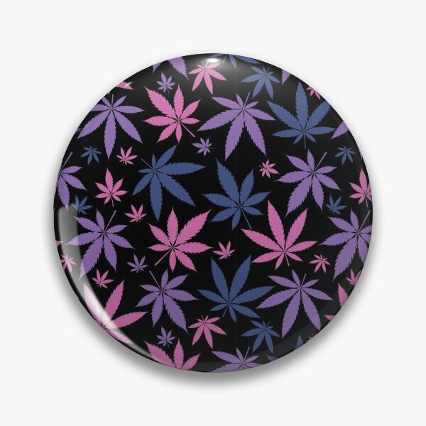 Item preview, Purple and Blue Leaf Cannabis Marijuana Weed Pattern designed and sold by RastaMerch.