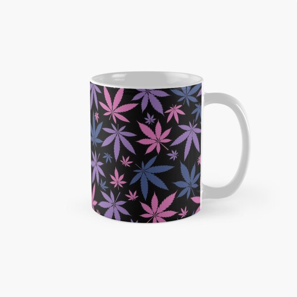 Item preview, Purple and Blue Leaf Cannabis Marijuana Weed Pattern designed and sold by RastaMerch.