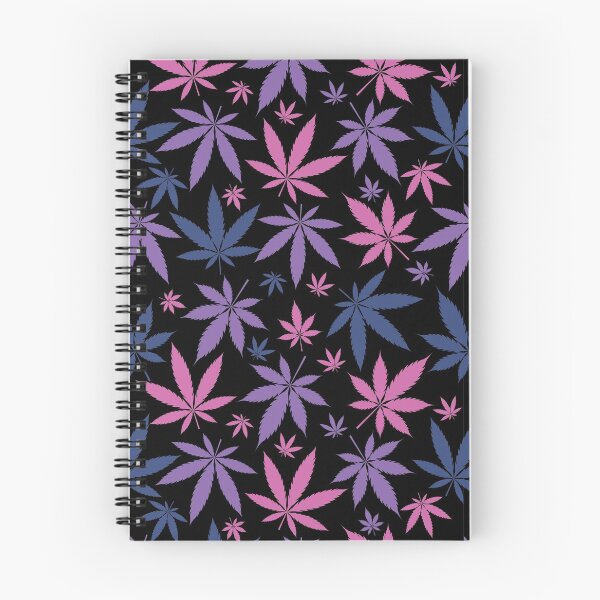 Item preview, Purple and Blue Leaf Cannabis Marijuana Weed Pattern designed and sold by RastaMerch.