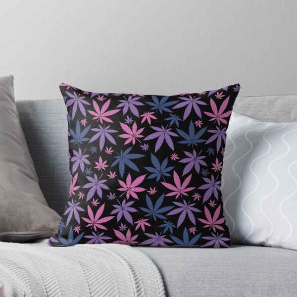 Item preview, Purple and Blue Leaf Cannabis Marijuana Weed Pattern designed and sold by RastaMerch.