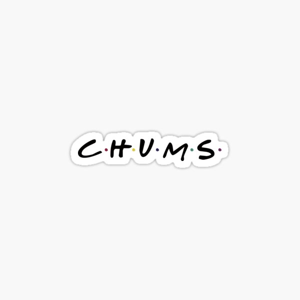 Vista previa del artículo con la obra «CHUMS», diseñado y vendido por ANORAKATTIC.