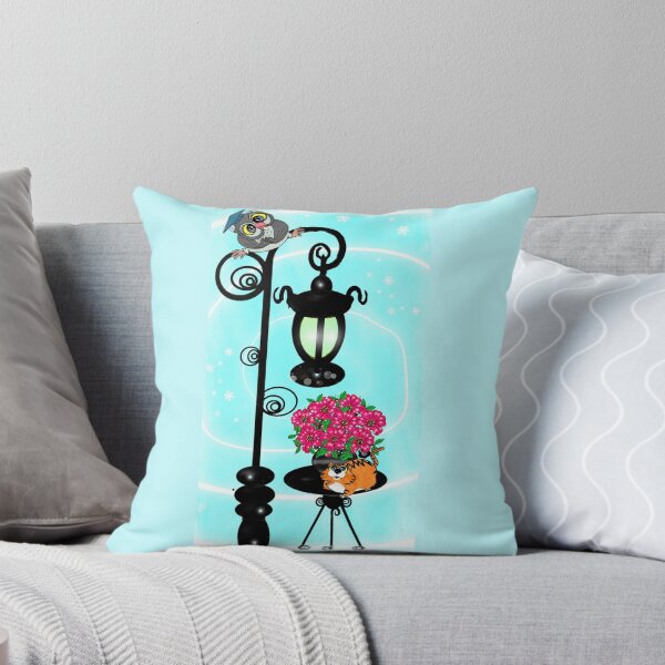 Item preview, leisure time - Owl and cat  designed and sold by Shirley cute art .