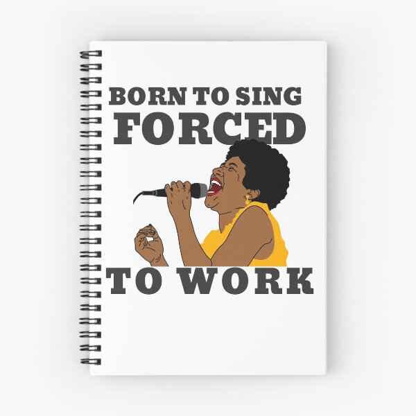 Item preview, BORN TO SING FORCED TO WORK designed and sold by 30-Merch.