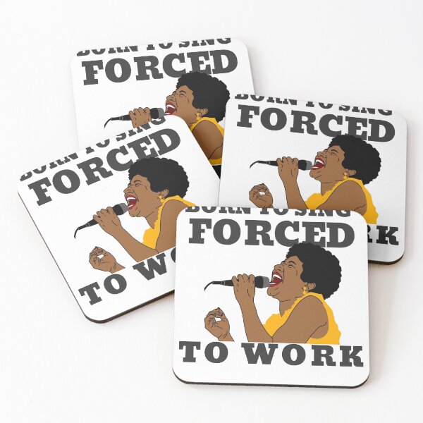 Item preview, BORN TO SING FORCED TO WORK designed and sold by 30-Merch.