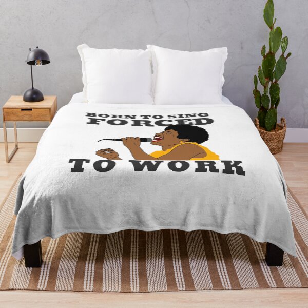 Item preview, BORN TO SING FORCED TO WORK designed and sold by 30-Merch.