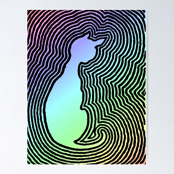 Item preview, Hypno cat designed and sold by OroboroCustom.
