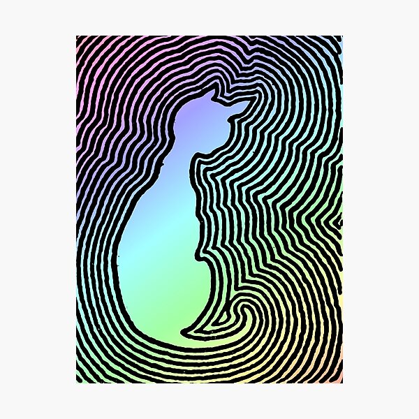 Item preview, Hypno cat designed and sold by OroboroCustom.
