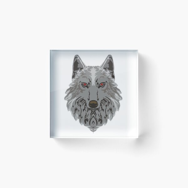Item preview, Wolf Face designed and sold by GoldCollection.