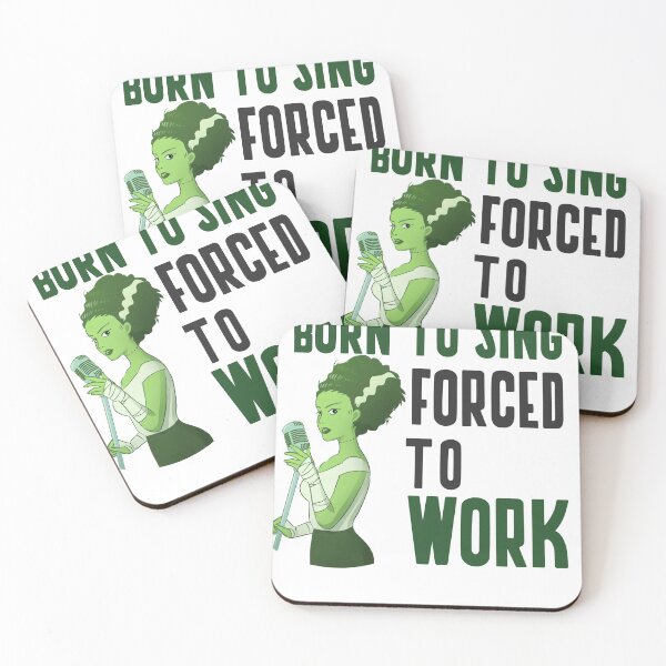 Item preview, BORN TO SING FORCED TO WORK designed and sold by 30-Merch.