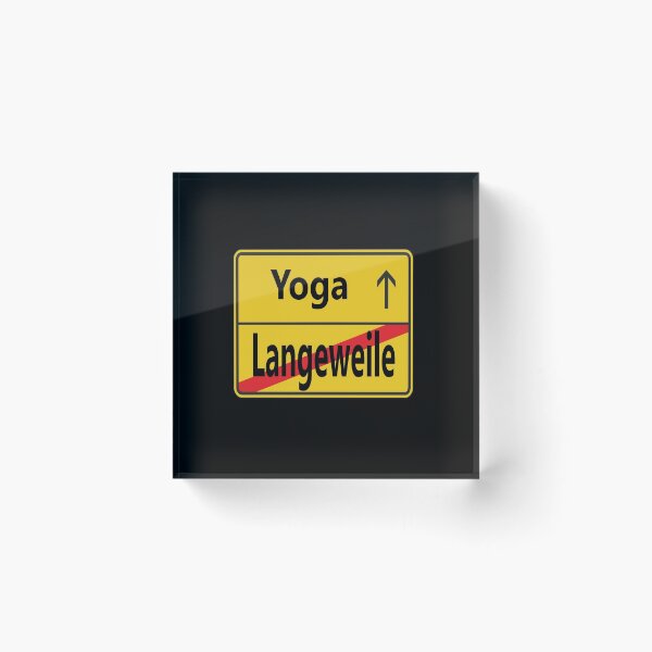 Item preview, Langeweile? Yoga! designed and sold by NT99.