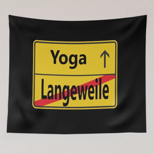 Item preview, Langeweile? Yoga! designed and sold by NT99.