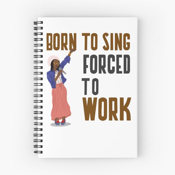 Item preview, BORN TO SING FORCED TO WORK designed and sold by 30-Merch.