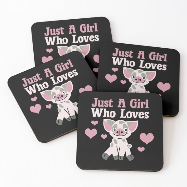 Item preview, Just A Girl Who Loves Pigs designed and sold by Trace1234.