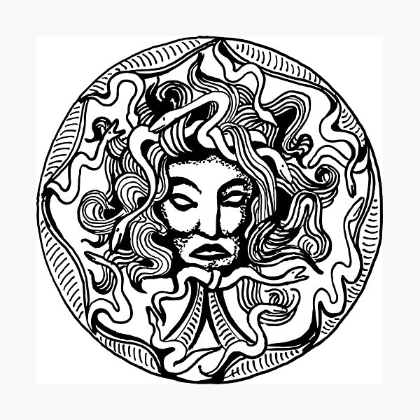 Item preview, Medusa designed and sold by rhynix.
