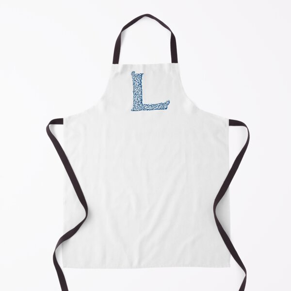 Item preview, Blue Monogram - Letter "L" designed and sold by RoamingRabbit.