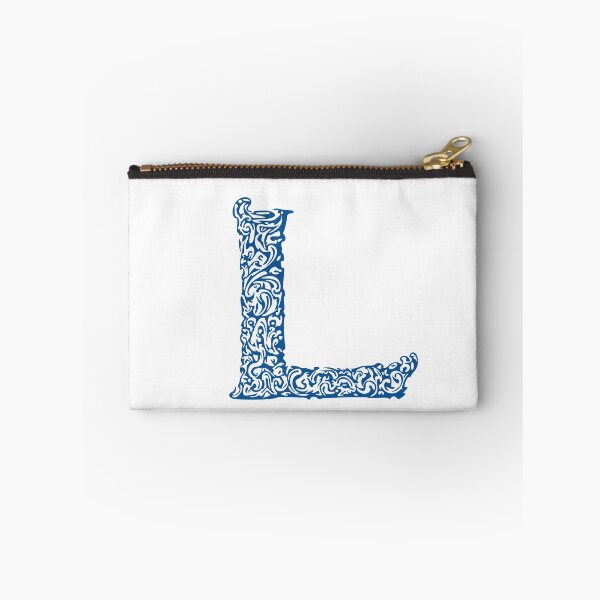 Item preview, Blue Monogram - Letter "L" designed and sold by RoamingRabbit.