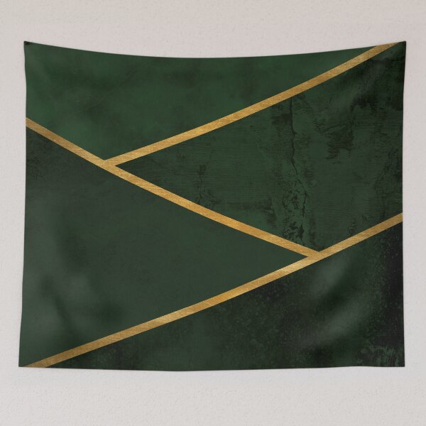 Item preview, Emerald Stone and Metallic Gold designed and sold by AmbienceArt.