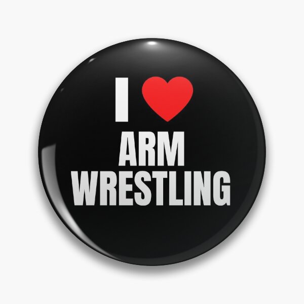Item preview, I Love Arm Wrestling designed and sold by HobbyRoost.