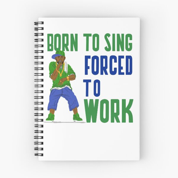 Item preview, BORN TO SING FORCED TO WORK designed and sold by 30-Merch.
