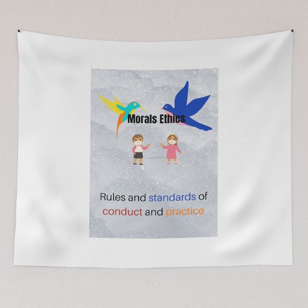 Item preview, Morals ethics  designed and sold by SKYSHOP007.