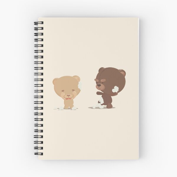 Item preview, The Wildlife of Two Fluffy Teddy Bears. designed and sold by DelkocArt.