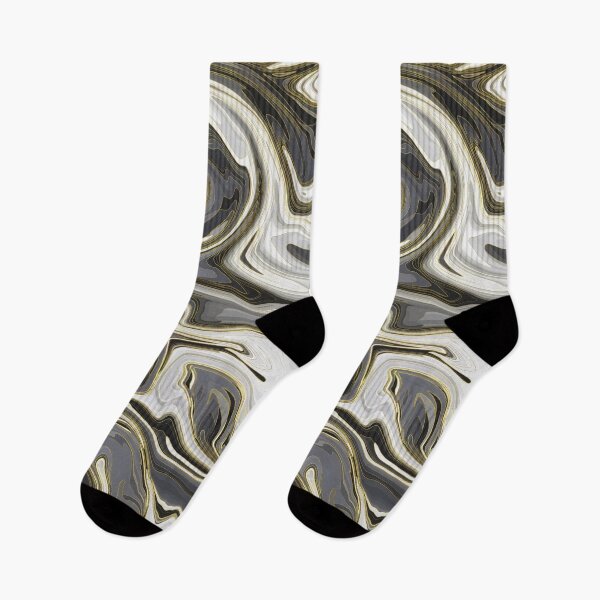 Item preview, Black and white marble with glitter gold designed and sold by moustafakhalil.