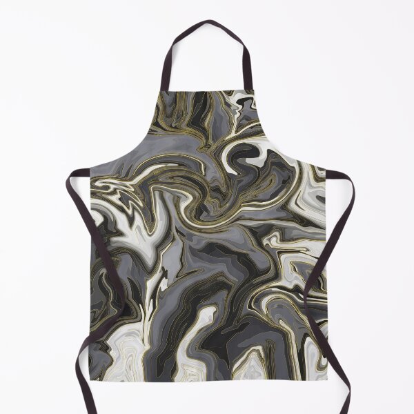 Item preview, Black and white marble with glitter gold designed and sold by moustafakhalil.