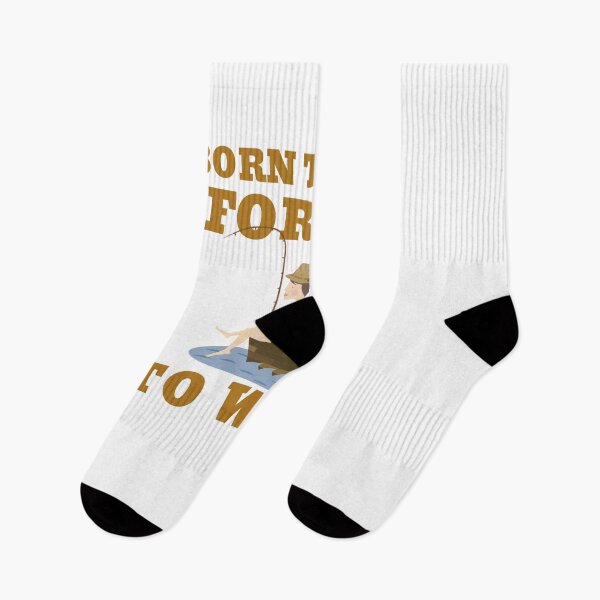 Item preview, BORN TO FISH FORCED TO WORK designed and sold by 30-Merch.