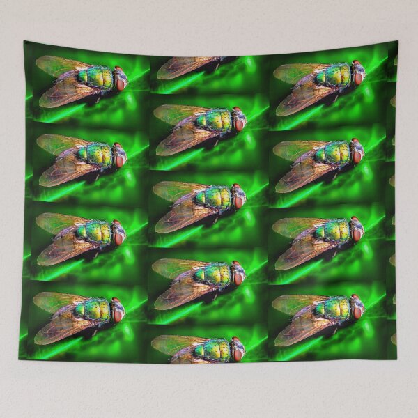Item preview, Fly on A Leaf Image designed and sold by mittie101.