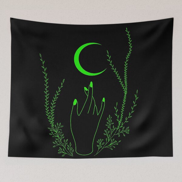 Item preview, La Luna in Neon Green  designed and sold by Anniko-Design.