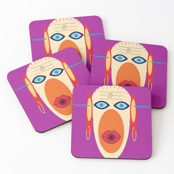 Item preview, Funny African Face mask (Tooarts African) designed and sold by Malintha Peiris.