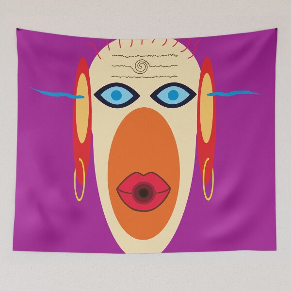 Item preview, Funny African Face mask (Tooarts African) designed and sold by Malintha Peiris.