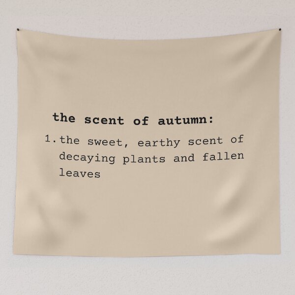 Item preview, the scent of autumn definition ♥ // dark academia quotes // text only designed and sold by vela-ramhorn.