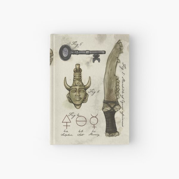 (Super)natural History - Hunter's artefacts Hardcover Journal