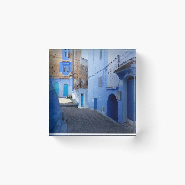 Item preview, Chefchaouen Chaouen in landscape format, Morocco, modern art, wall art, print, personalised gifts, custom printed gifts designed and sold by CameraDesign.