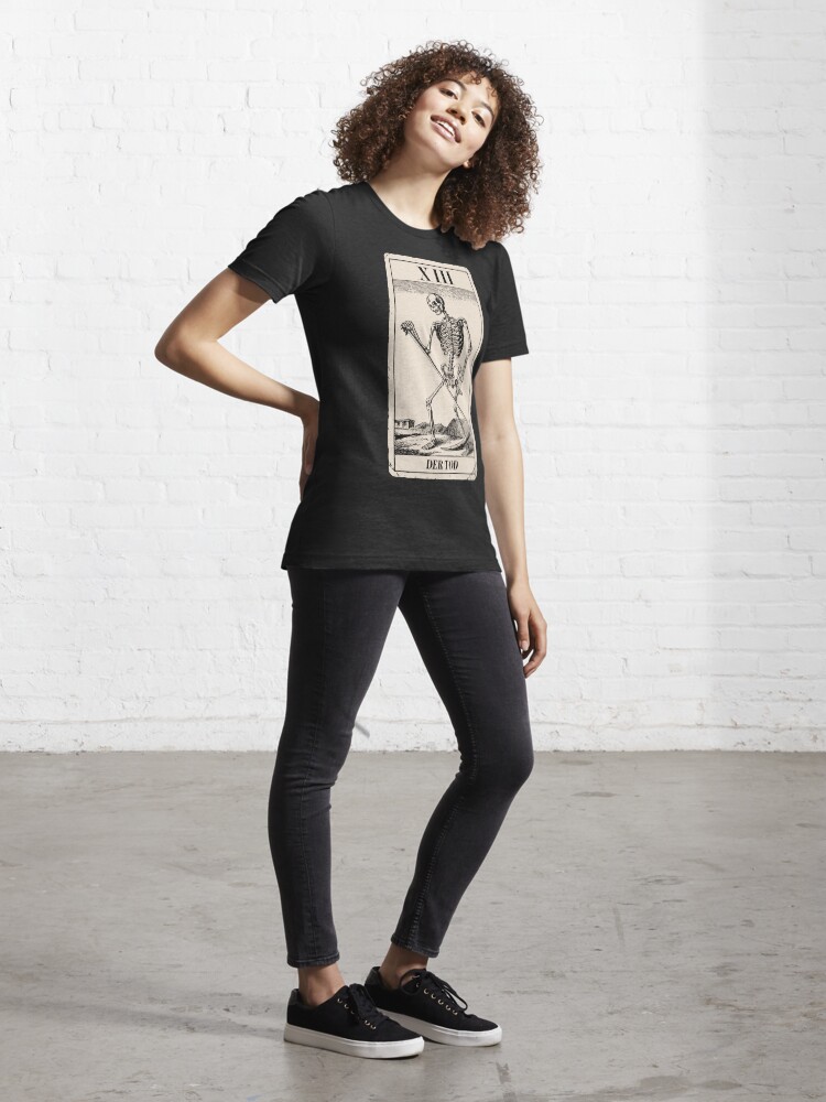 death tarot card t shirt