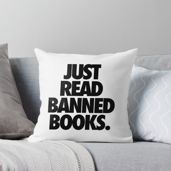 Item preview, JUST READ BANNED BOOKS. designed and sold by cpinteractive.