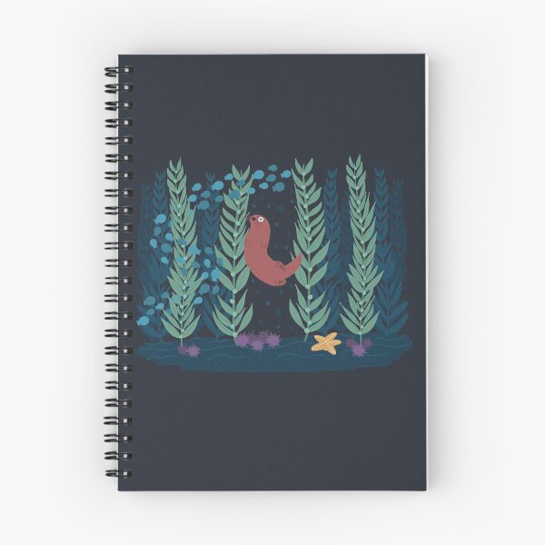 Item preview, Kelp Forest Cute Marine Biology Kelp Forest Ecosystem With Sea Otter designed and sold by JokeGysen.