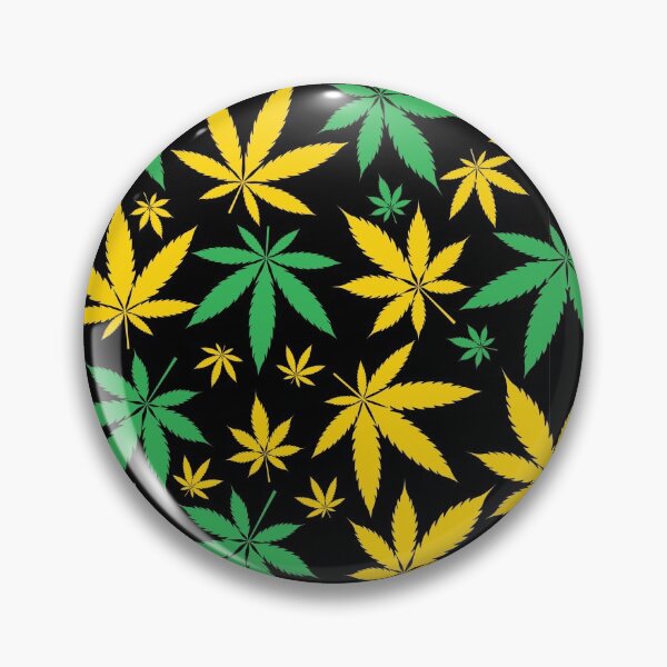 Item preview, Jamaica Flag Colors Leaf Cannabis Marijuana Weed Pattern designed and sold by RastaMerch.