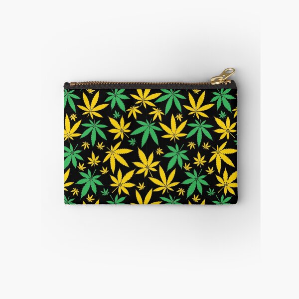 Item preview, Jamaica Flag Colors Leaf Cannabis Marijuana Weed Pattern designed and sold by RastaMerch.