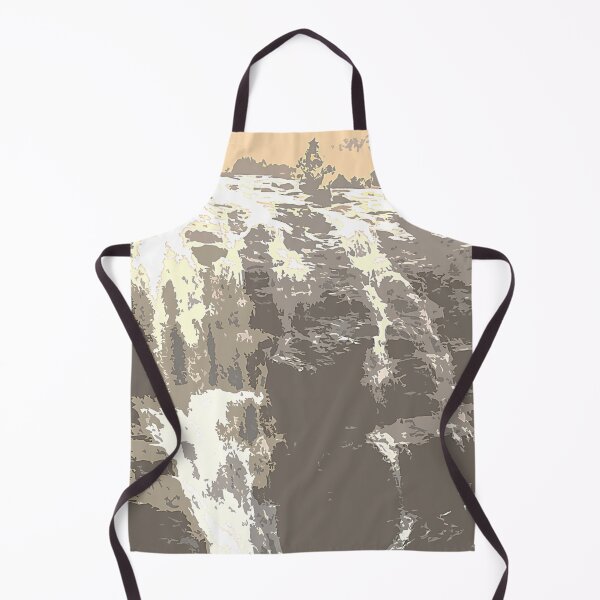 Item preview, Abstract painting of a waterfall designed and sold by Manoroma.