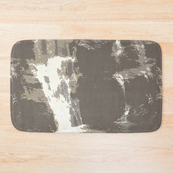 Item preview, Abstract painting of a waterfall  designed and sold by Manoroma.
