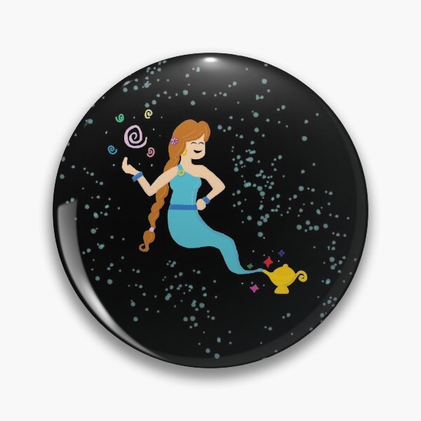 Item preview, Genie in a magic lamp designed and sold by Martapp.